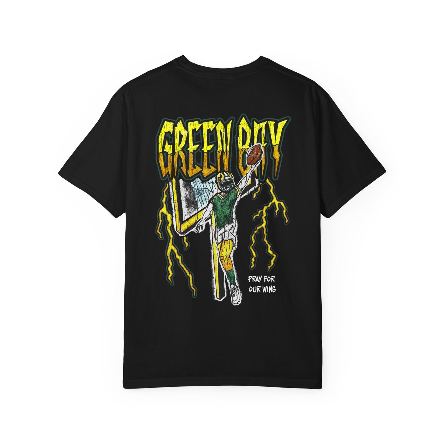GREEN BAY FOOTBALL - HELMET 2 PREMIUM T-SHIRT