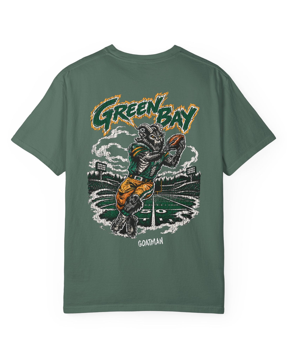 GREEN BAY FOOTBALL – GOATMAN PREMIUM T-SHIRT
