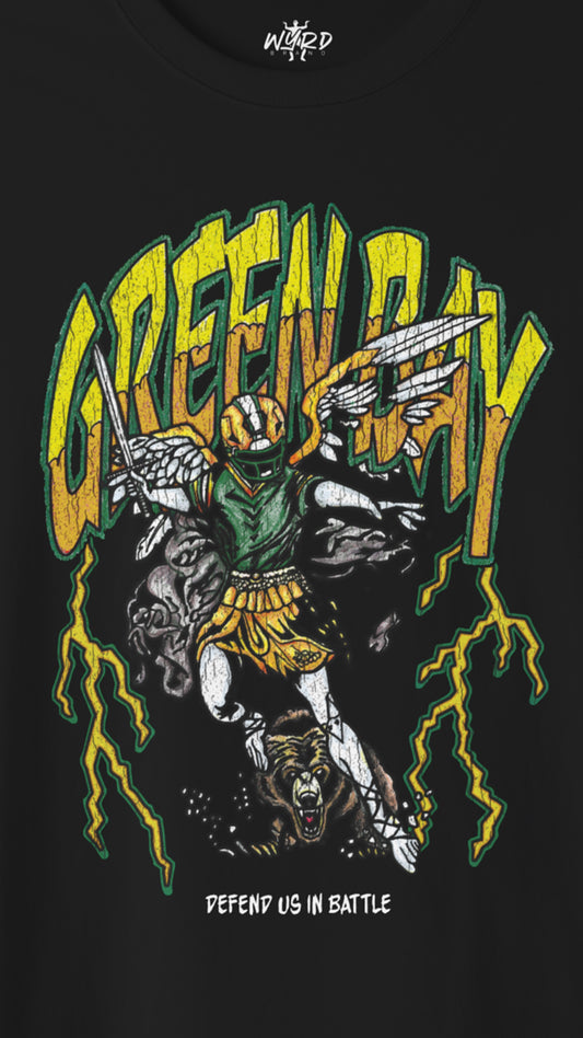 GREEN BAY FOOTBALL - DEFEND US IN BATTLE