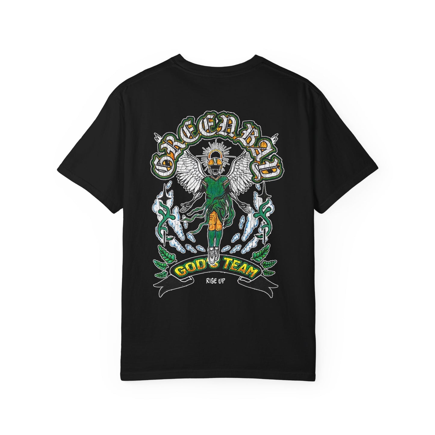 GREEN BAY FOOTBALL - HALO HELMET PREMIUM T-SHIRT
