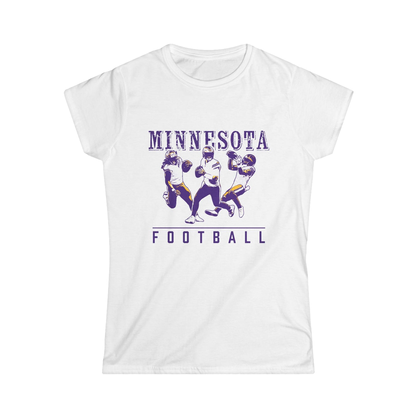 Skol City Gridiron | Minnesota Football Vintage Look Women Tee