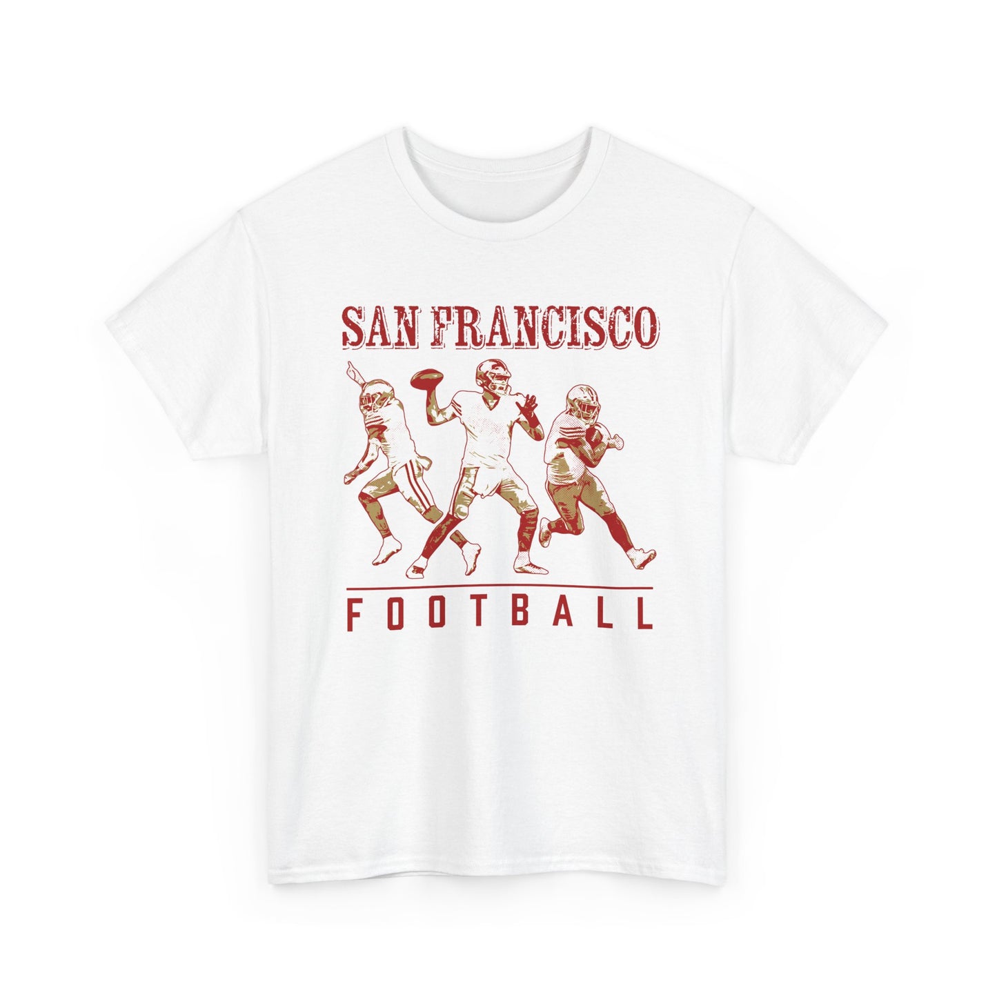 Golden Gate Gridiron | San Francisco Football Vintage Look Tee