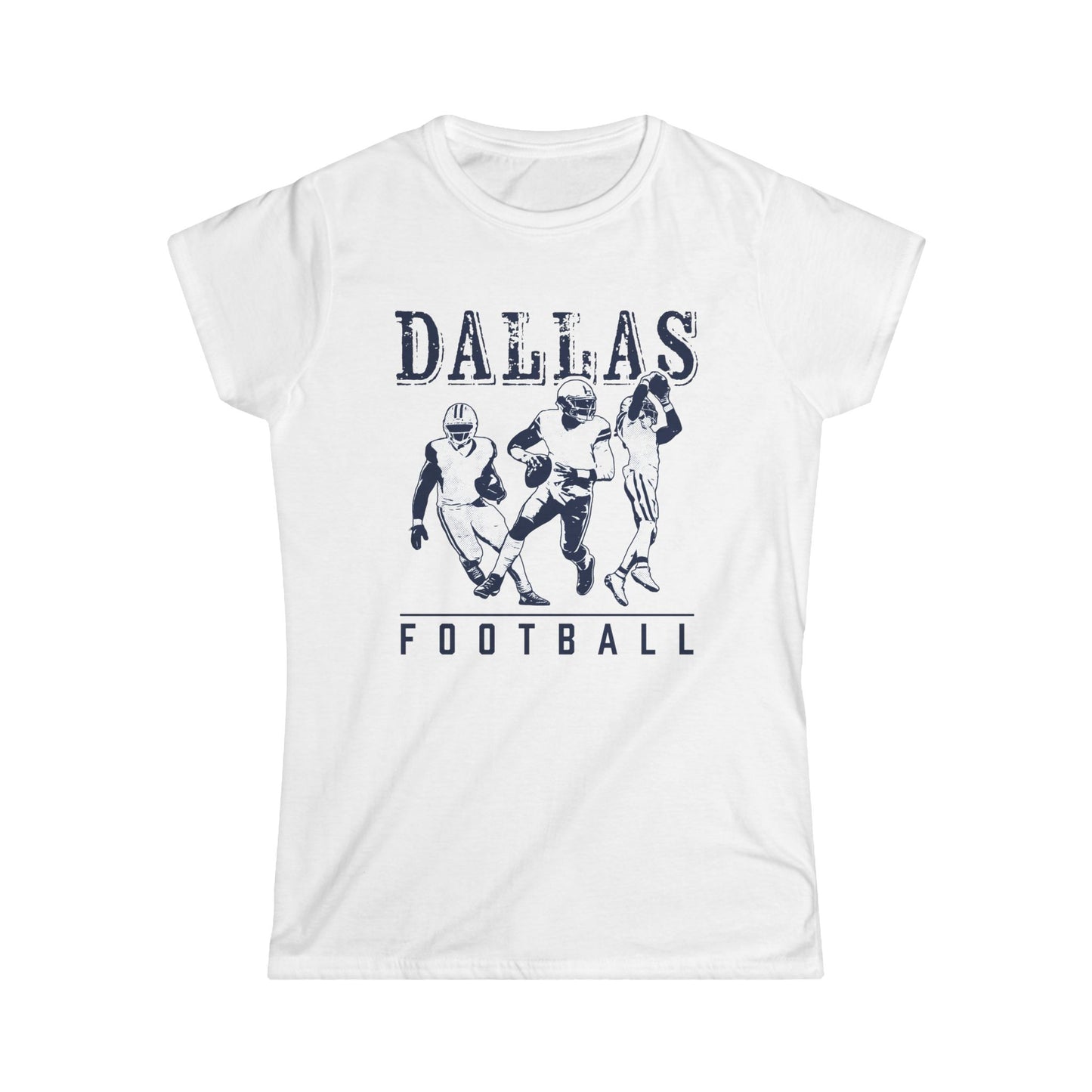 Lone Star Gridiron | Dallas Football Vintage Look Women Tee
