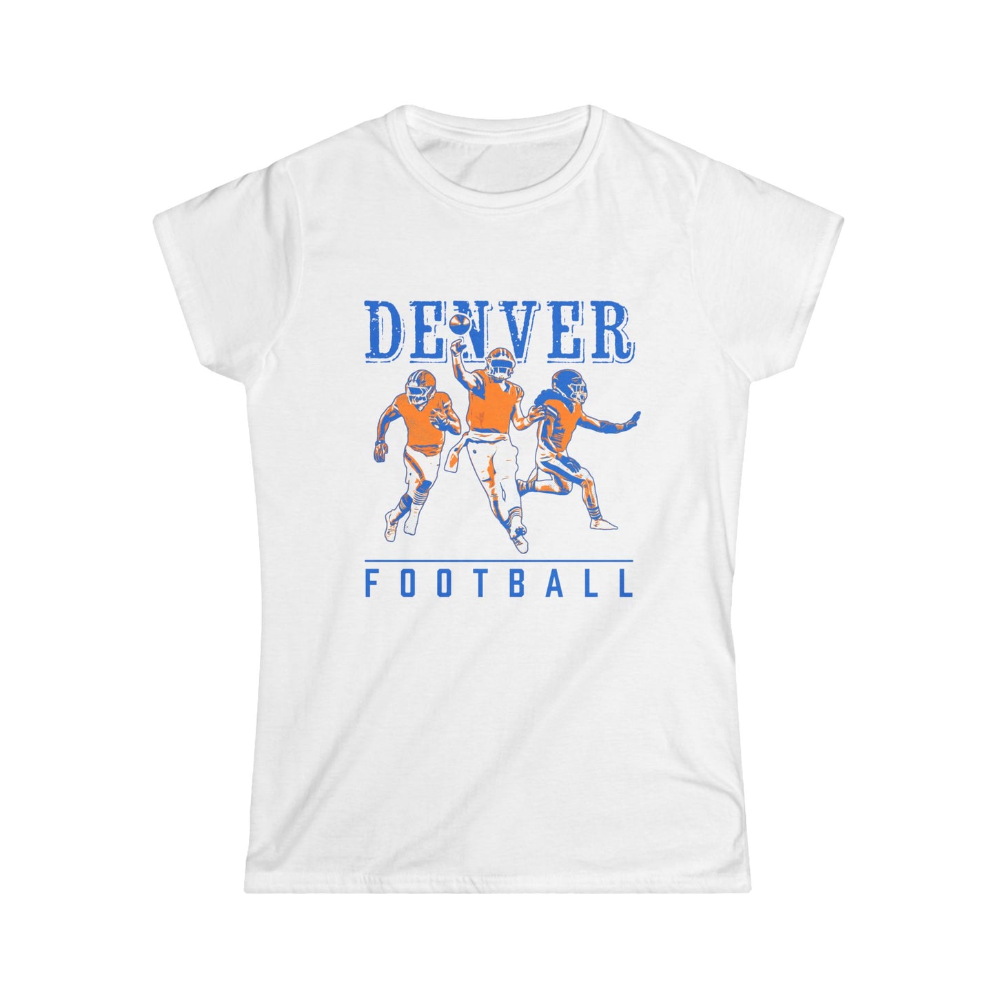 Mile High Gridiron | Denver Football Vintage Look Women Tee