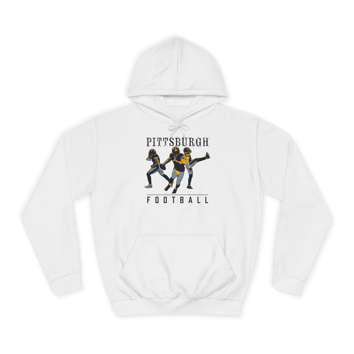 Steel City Gridiron | Pittsburgh Football Vintage Look Hoodie