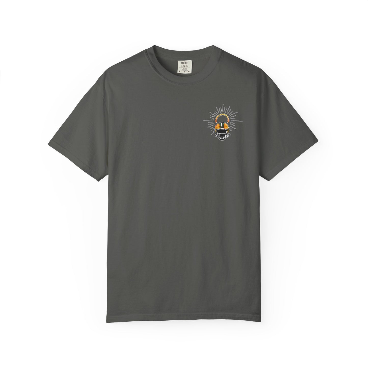 GREEN BAY FOOTBALL - HALO HELMET PREMIUM T-SHIRT