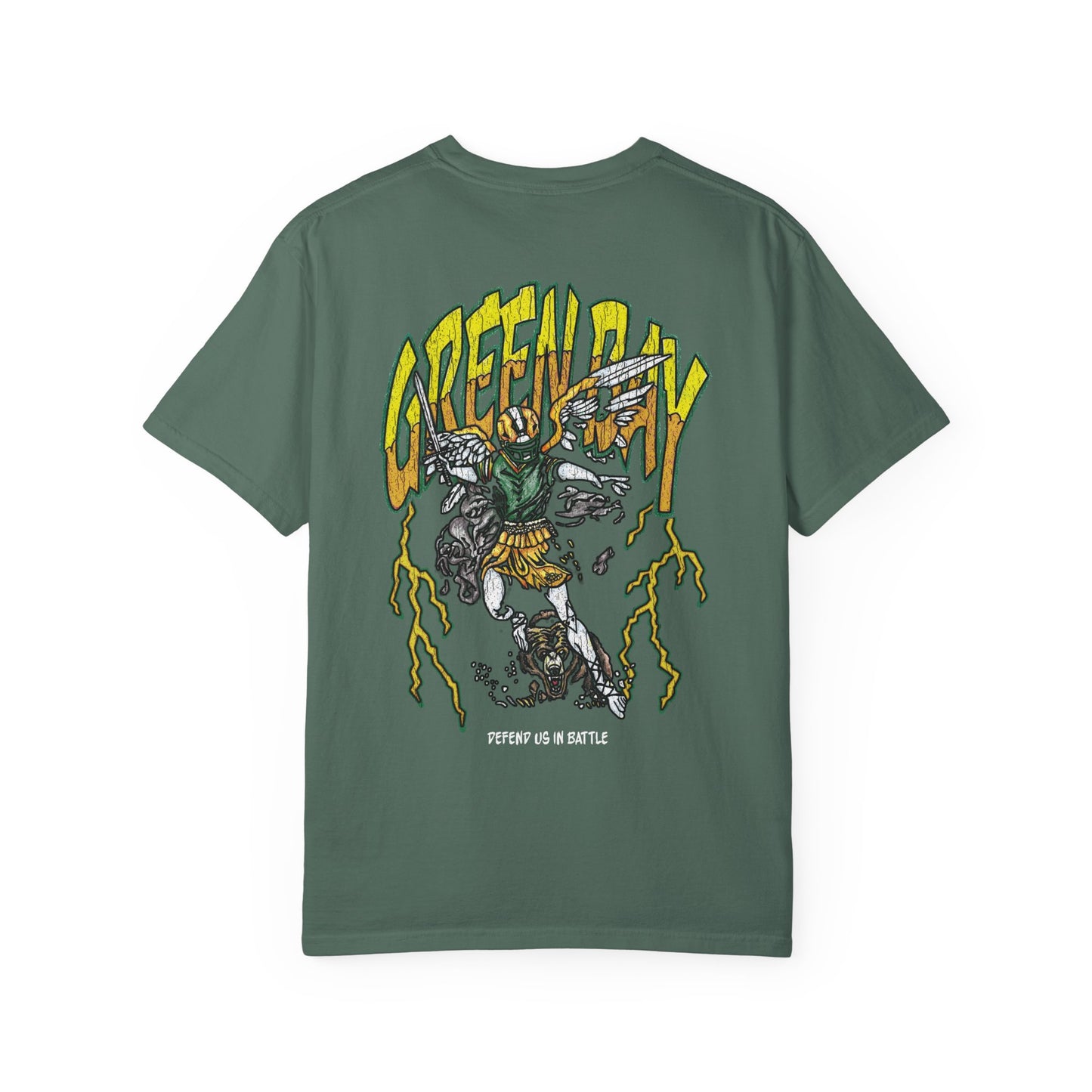 GREEN BAY FOOTBALL - HELMET PREMIUM T-SHIRT