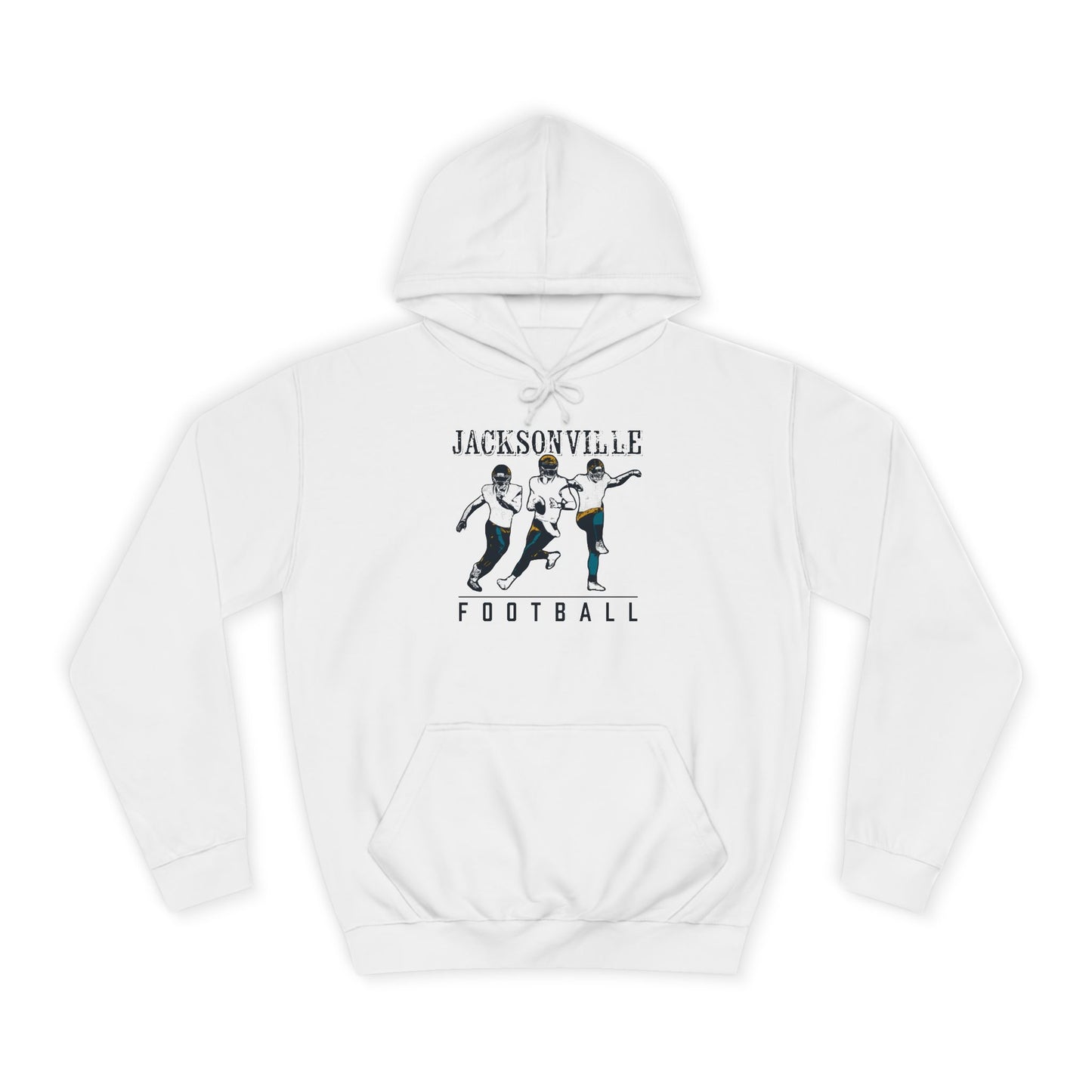 Bold City Gridiron | Jacksonville Football Vintage Look Hoodie