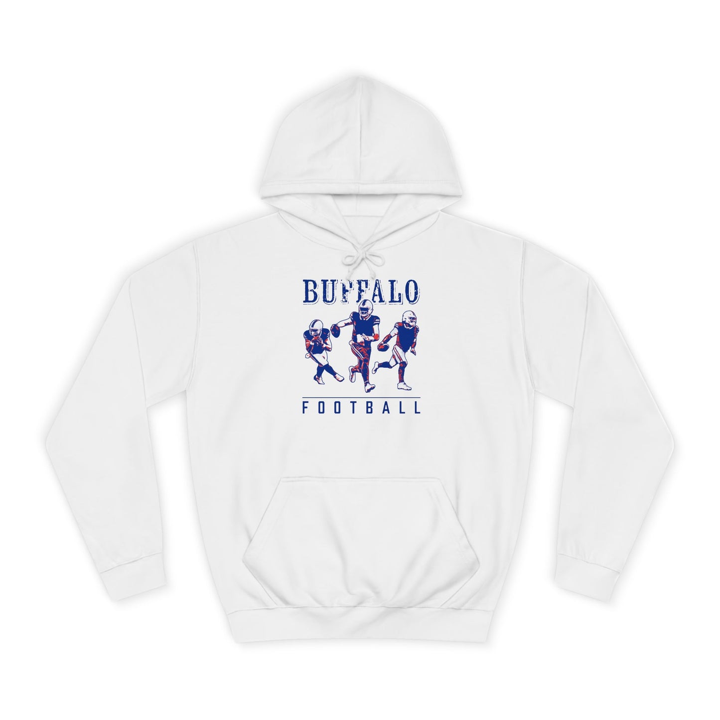 Table Diving Gridiron | Buffalo Football Vintage Look Hoodie