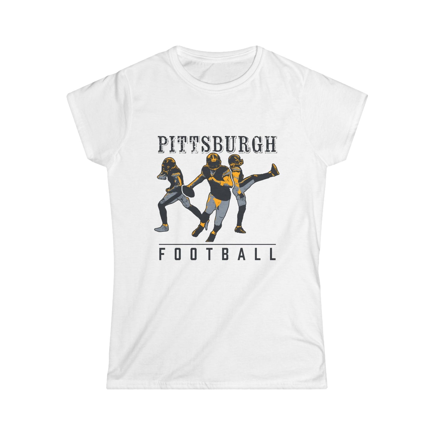 Steel City Gridiron | Pittsburgh Football Vintage Look Women Tee