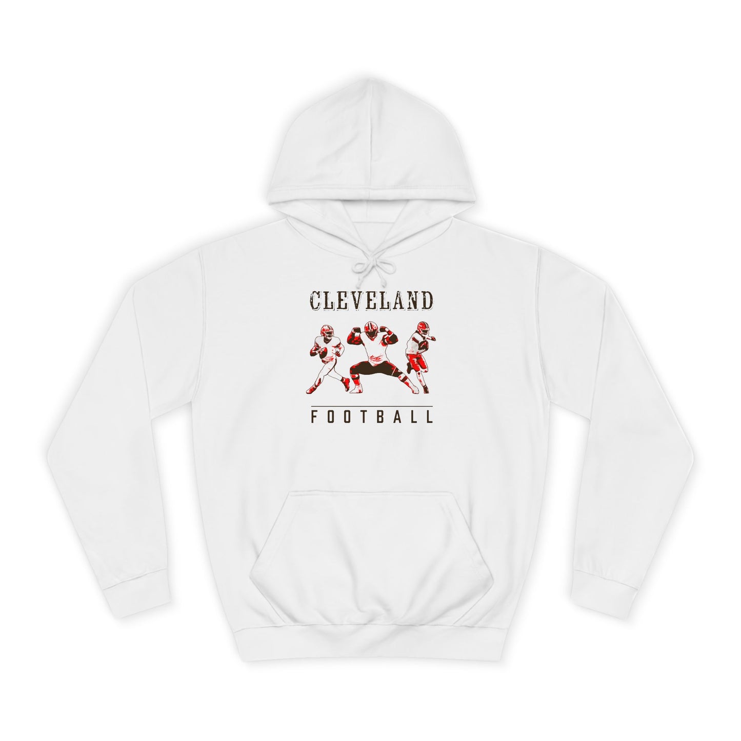Dawg Pound Gridiron | Cleveland Football Vintage Look Hoodie