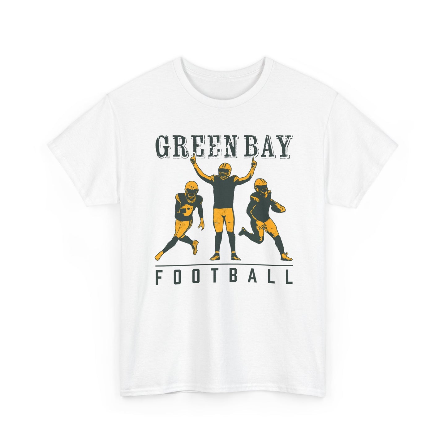 Frozen Tundra Gridiron | Green Bay Football Vintage Look Tee