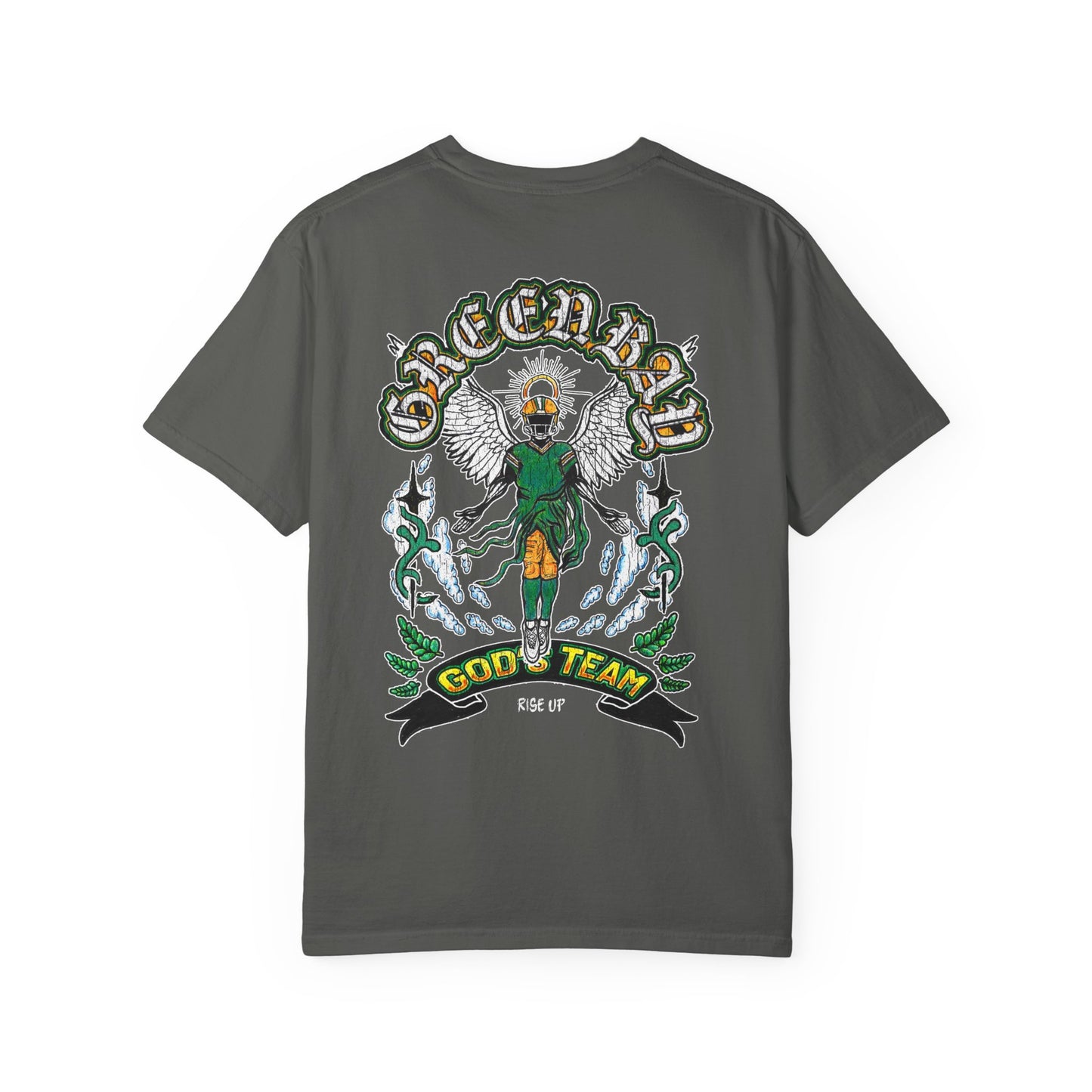 GREEN BAY FOOTBALL - HALO HELMET PREMIUM T-SHIRT