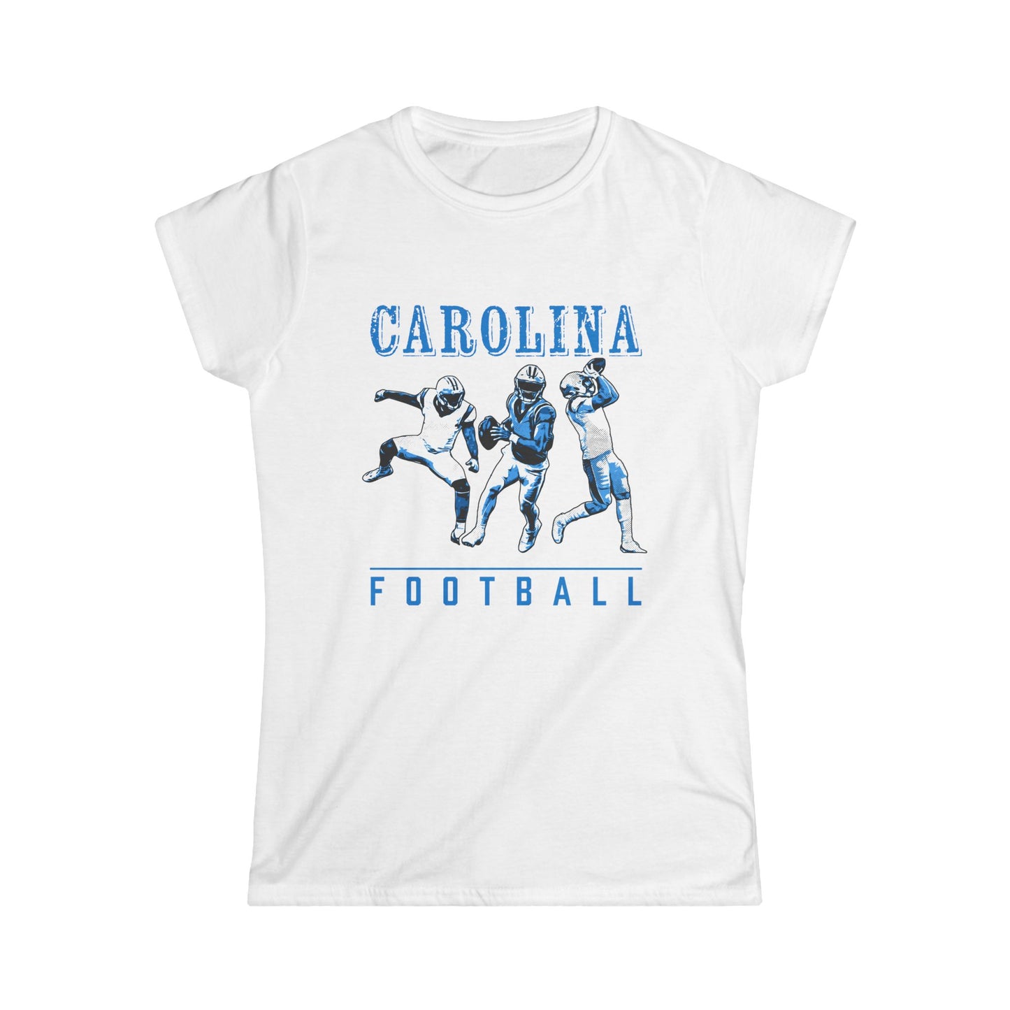 Queen City Gridiron | Carolina Football Vintage Look Women Tee