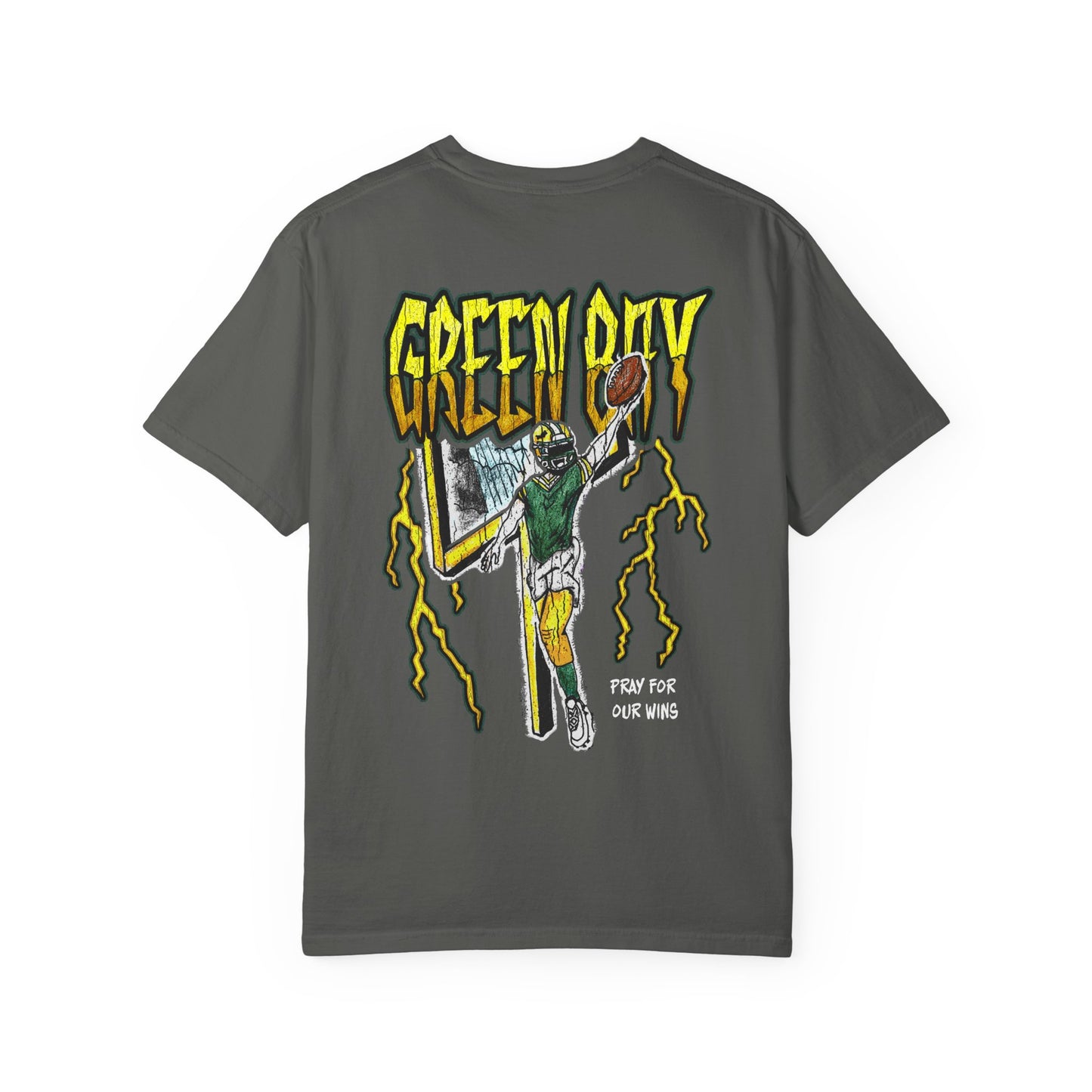 GREEN BAY FOOTBALL - HELMET 2 PREMIUM T-SHIRT