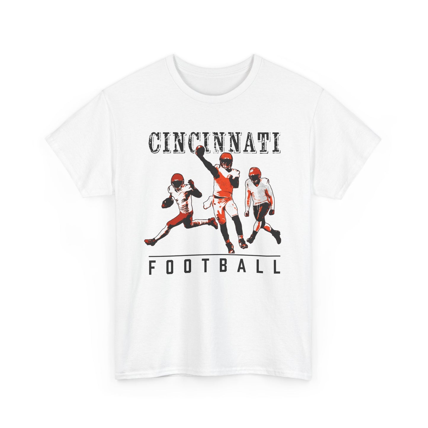 Cincy Jungle Gridiron | Cincinnati Football Vintage Look Tee