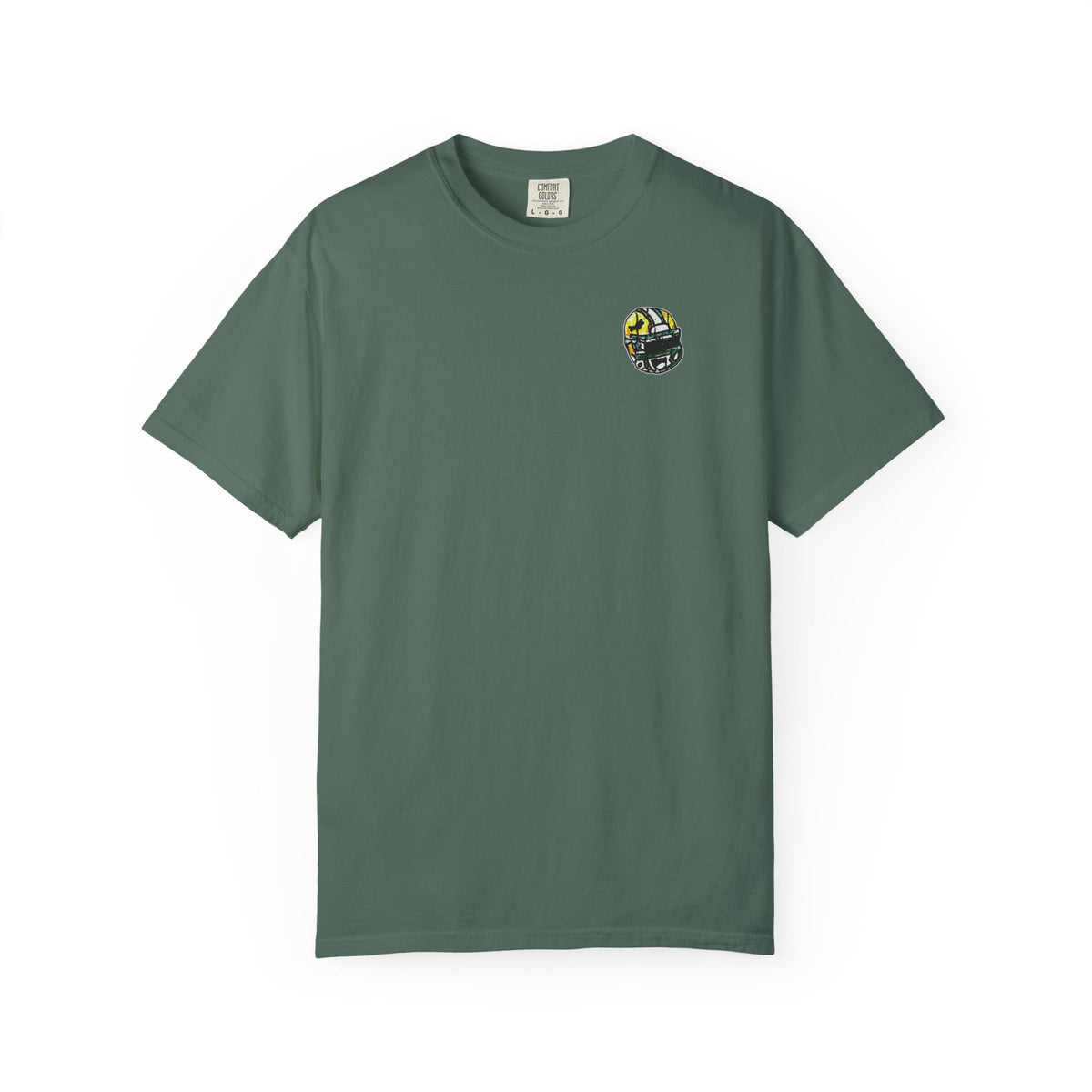 GREEN BAY FOOTBALL - HELMET 2 PREMIUM T-SHIRT
