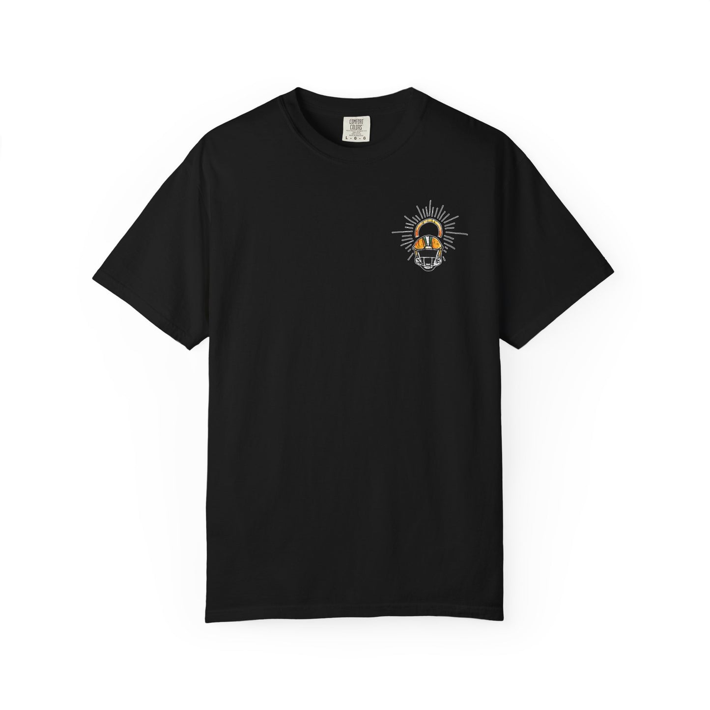 GREEN BAY FOOTBALL - HALO HELMET PREMIUM T-SHIRT