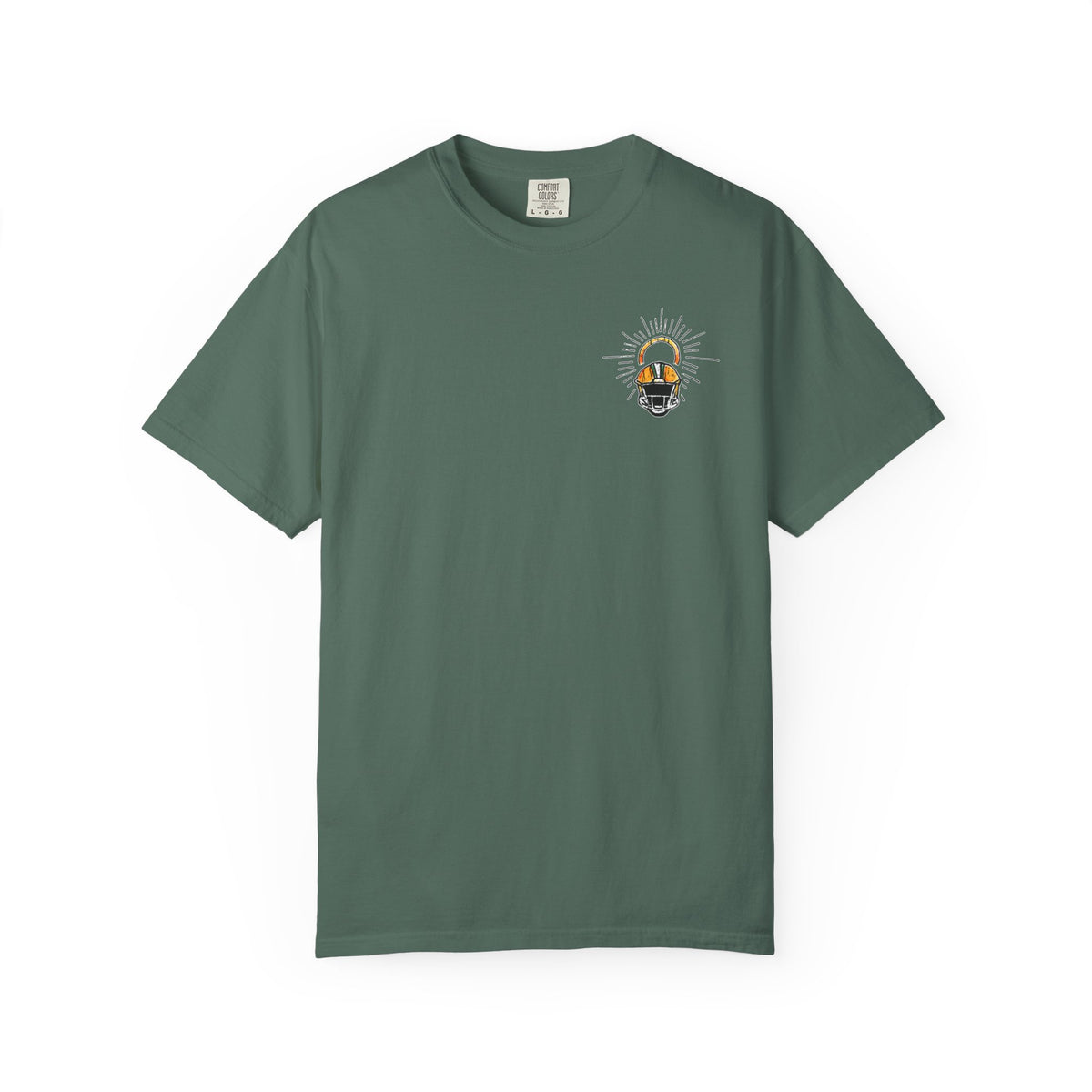 GREEN BAY FOOTBALL - HALO HELMET PREMIUM T-SHIRT