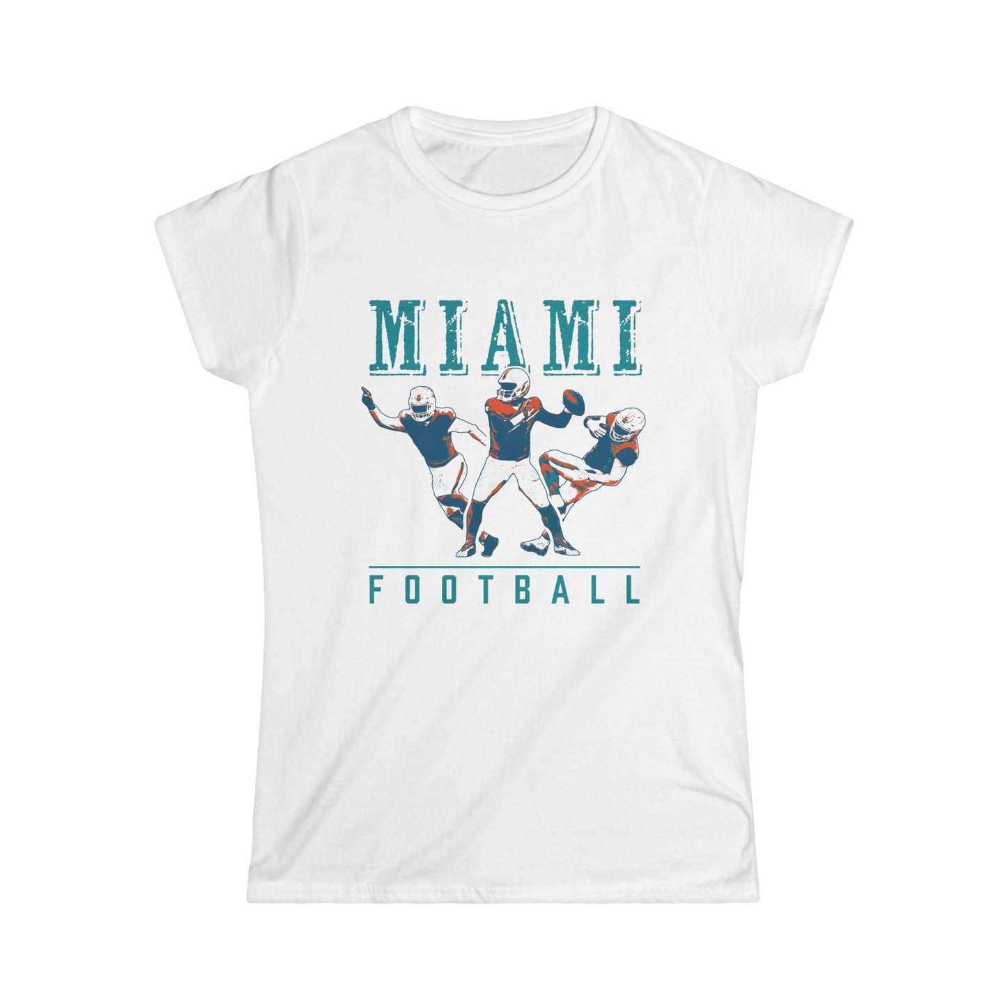 Magic City Gridiron | Miami Football Vintage Look Women Tee