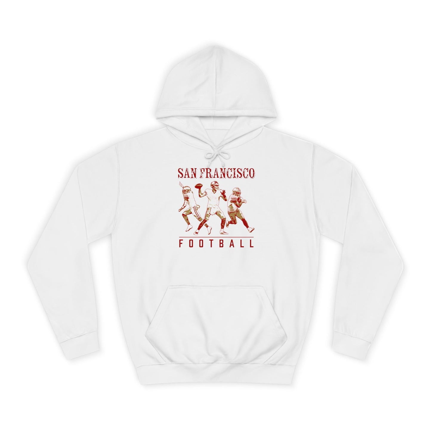 Golden Gate Gridiron | San Francisco Football Vintage Look Hoodie