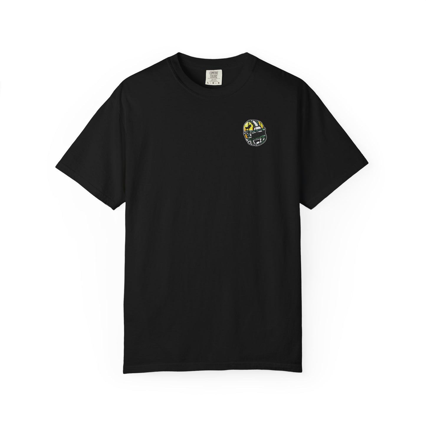 GREEN BAY FOOTBALL - HELMET 2 PREMIUM T-SHIRT