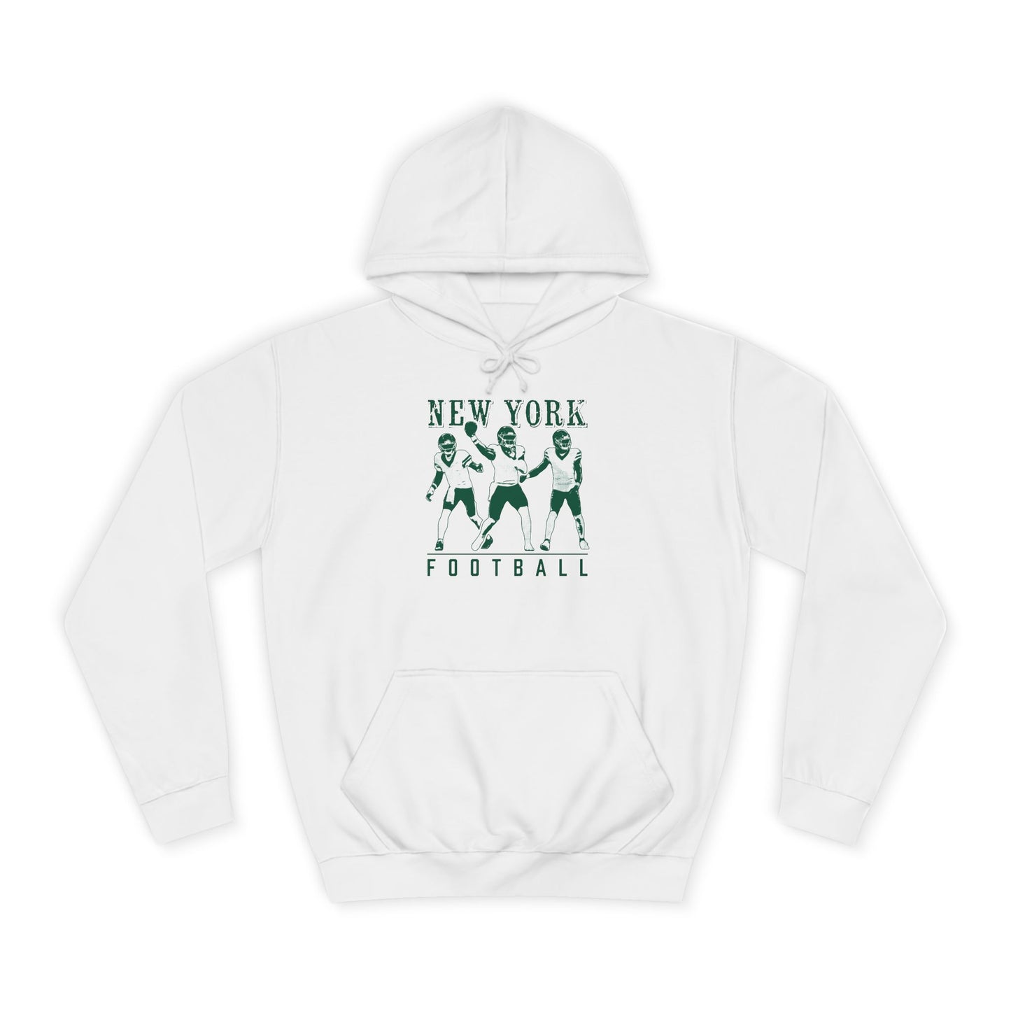 Empire City Gridiron | New York Football Vintage Look Hoodie