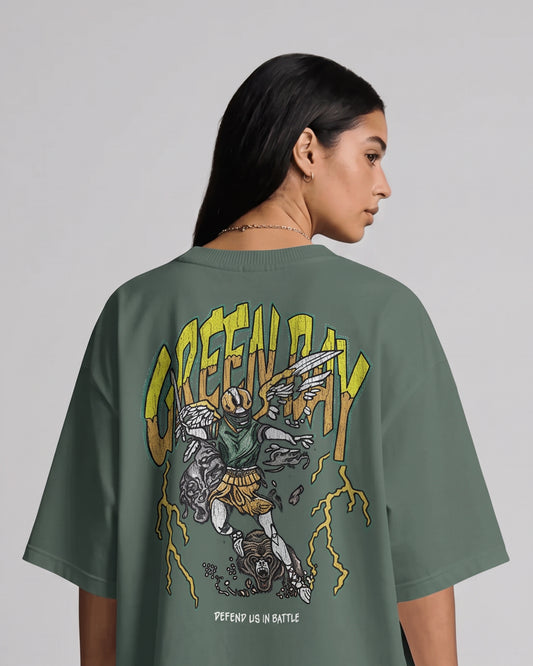 GREEN BAY FOOTBALL - HELMET PREMIUM T-SHIRT