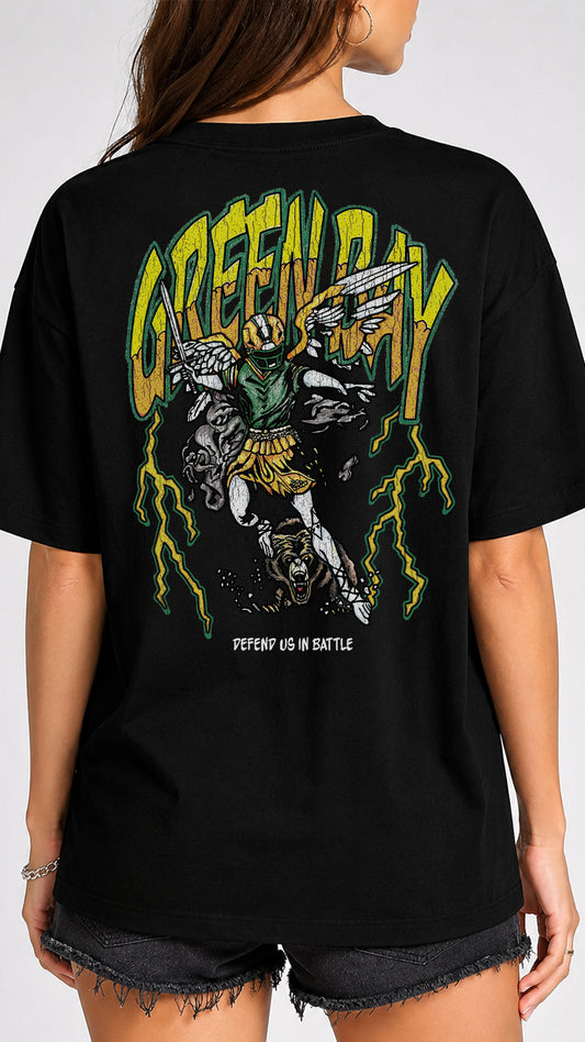 GREEN BAY FOOTBALL - HELMET PREMIUM T-SHIRT