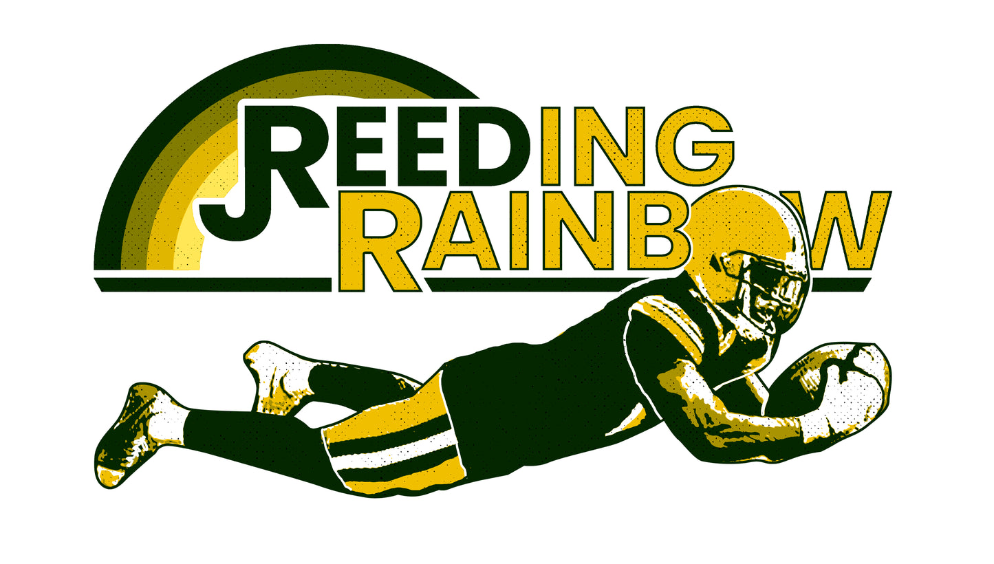 Reeding Rainbow | Green Bay Football Vintage Look Tee